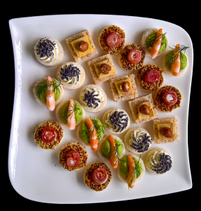 Canapé ou four chaud