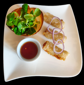 les hors d'oeuvre chaud